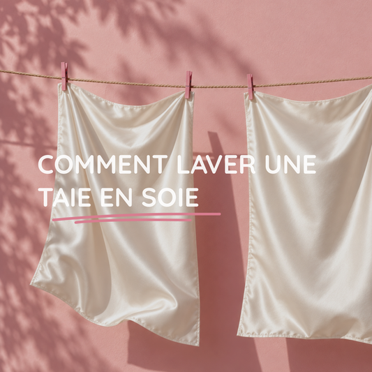 comment laver une taie d'oreiller en soie