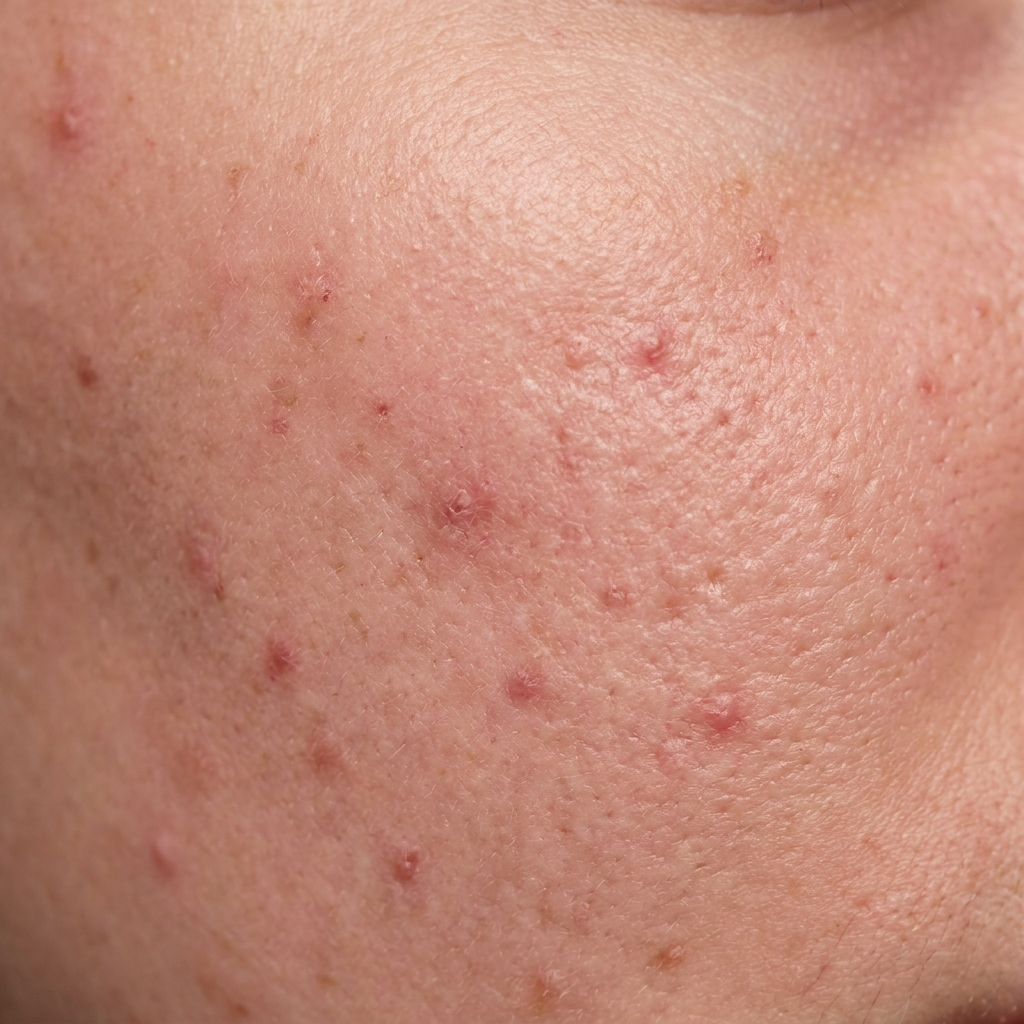Peau à imperfections