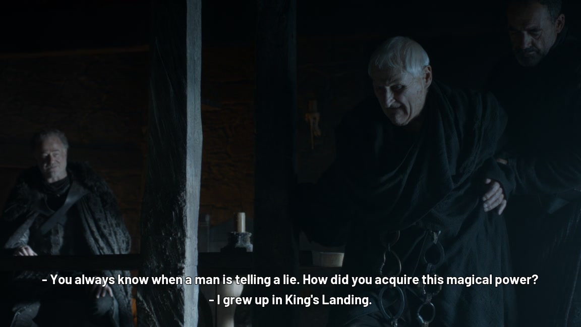 The Best Game of Thrones, Season 4, Episode 1 Quotes